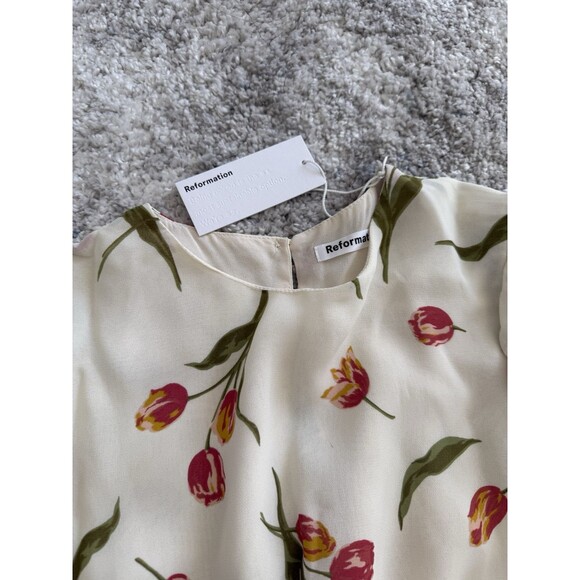 Reformation Floral Dress size 10 - Picture 2 of 9